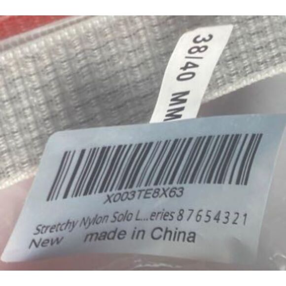 Apple Watch Stretchy Nylon Wristbands 38/40 MM - Picture 2 of 2